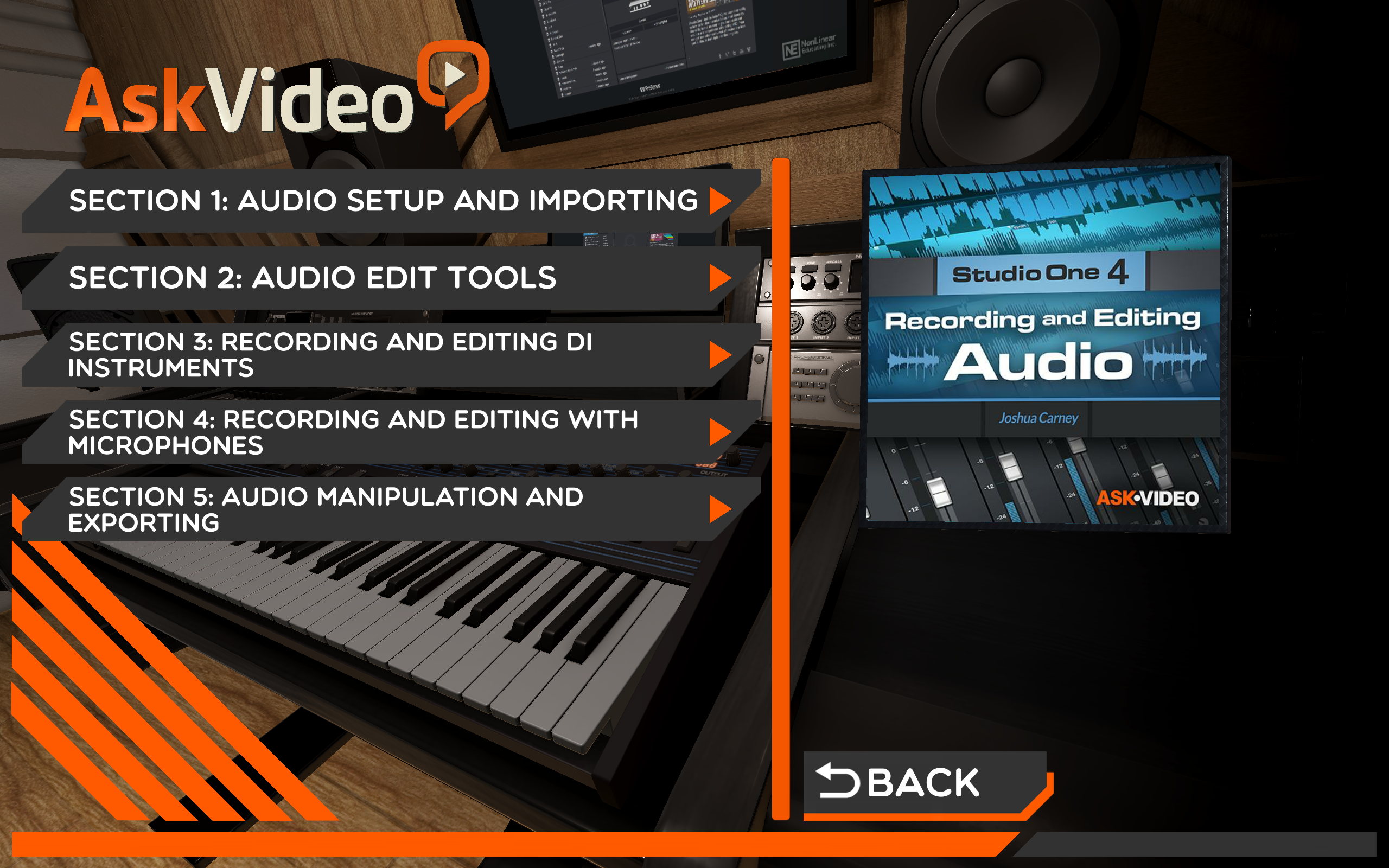 Recording & Editing Audio Course For Studio One 4