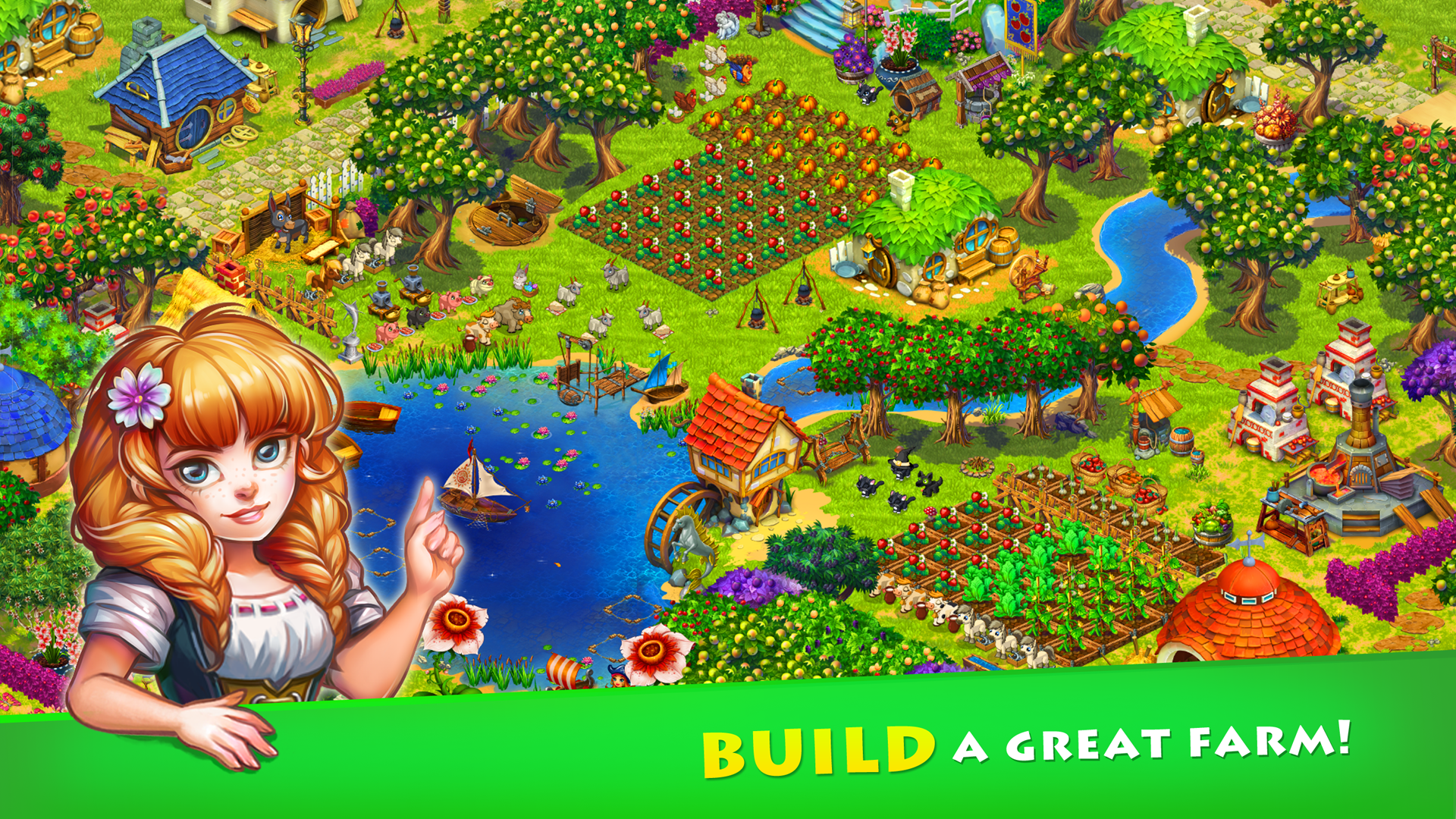 Farmdale Magical world family for Android