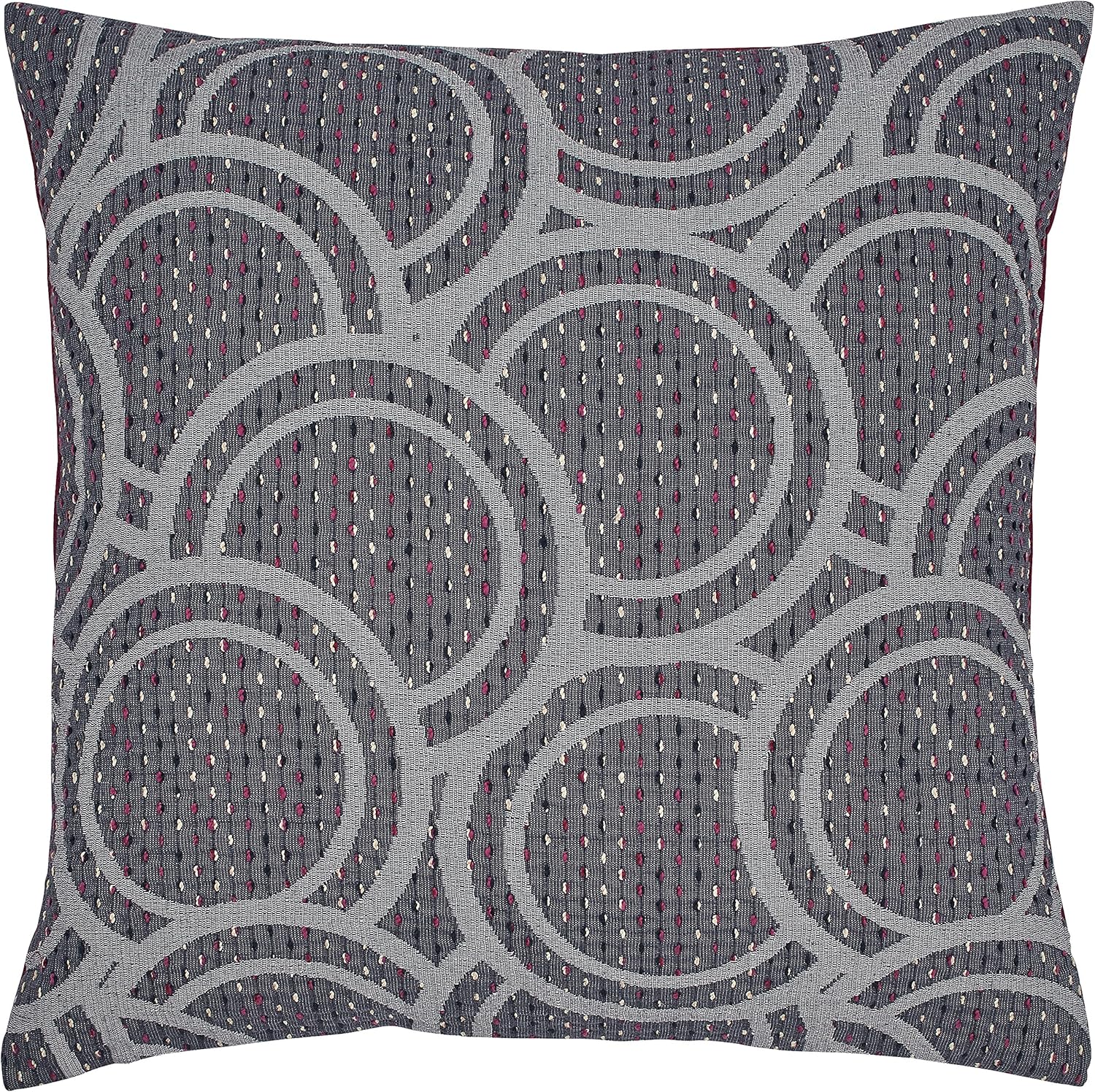 Amazon Com Rivet Abstract Pattern Throw Pillow Cover 20 X 20