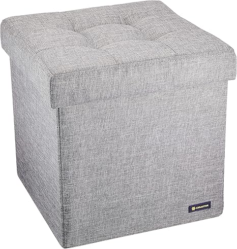 Amazon Co Jp 武田コーポレーション コンパクト収納スツール グレイ 30 30 30 M7 Cds30gry ホーム キッチン