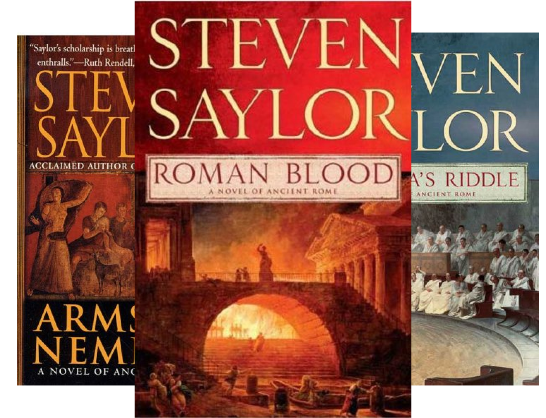 The Roma Sub Rosa series (12 Book Series) by Steven Saylor