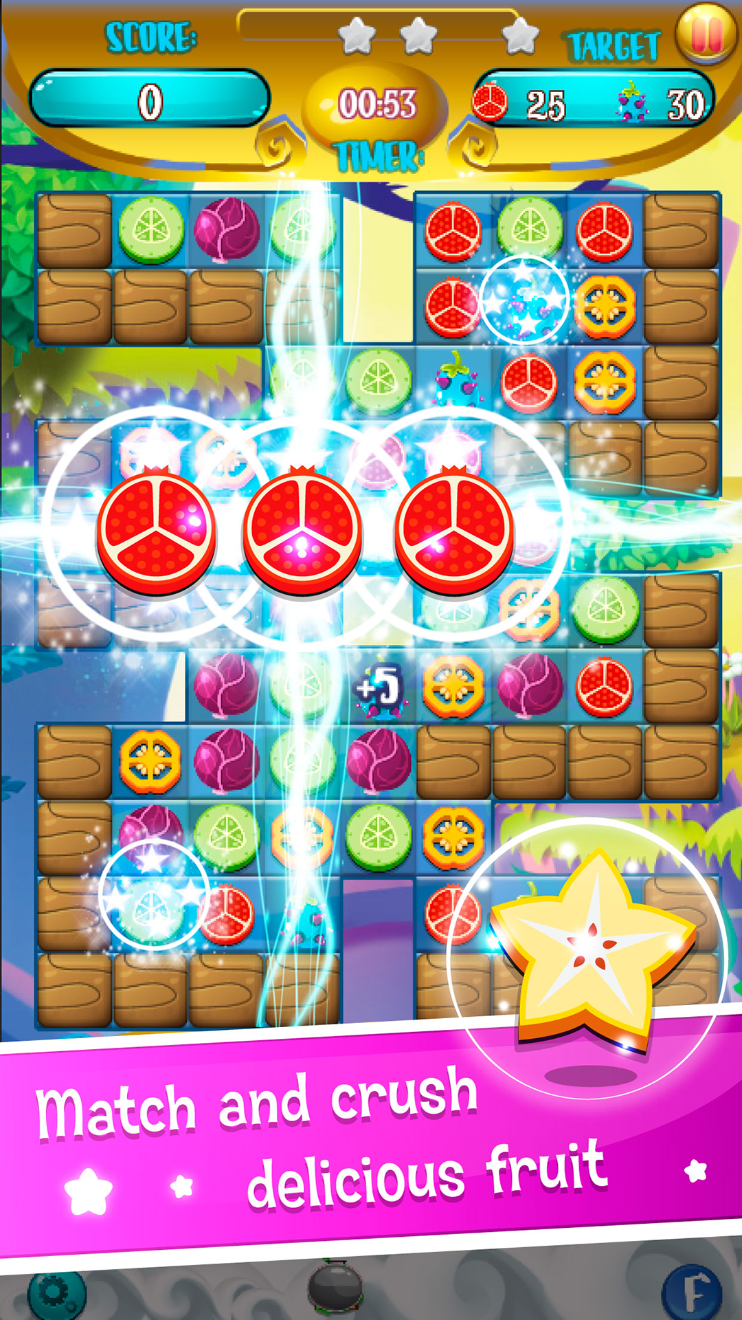 Fruit Crush Paradise Fun Puzzle Game Amazon.es Apps y Juegos