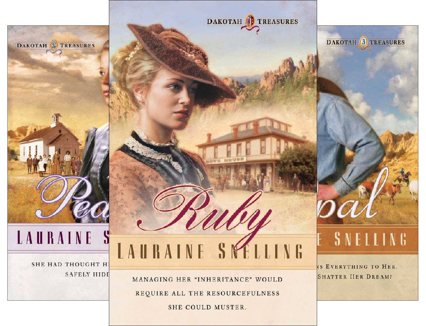 Dakotah Treasures (4 Book Series) by Lauraine Snelling