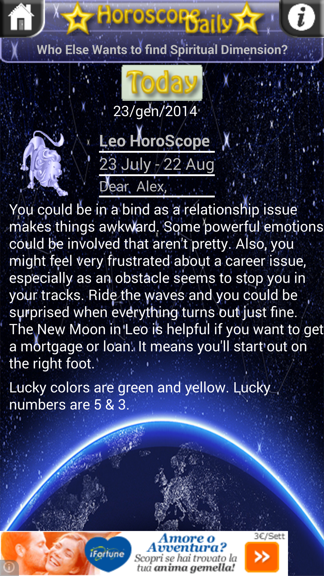 Daily Horoscope Amazon.ca Appstore for Android