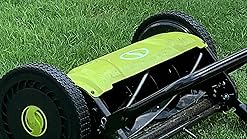Amazon.com : Sun Joe MJ1800M 18 inch 5 Height Positions Quad-Wheel