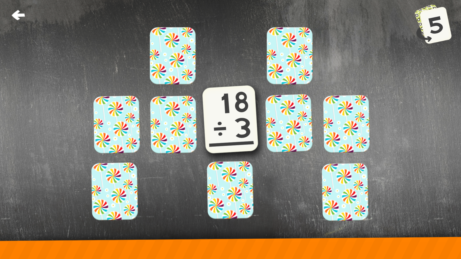 Division Flashcard Match Games for Kids in 2nd, 3rd and 4th Grade