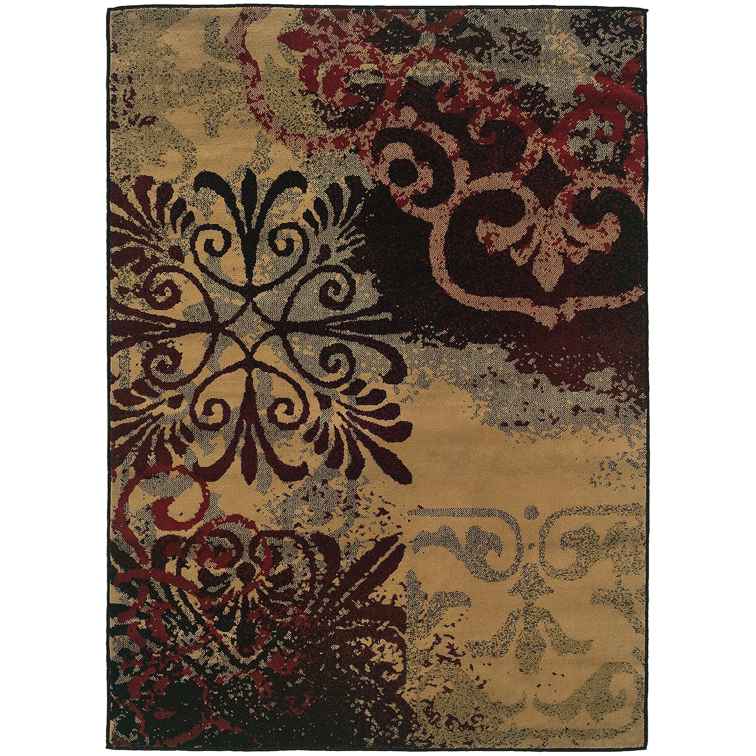Amazon Oriental Weavers Camden 2022D Area Rug 5 Feet 0 Inch