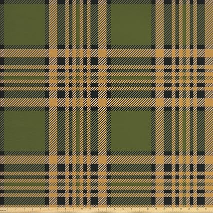tartan fabric by the yard