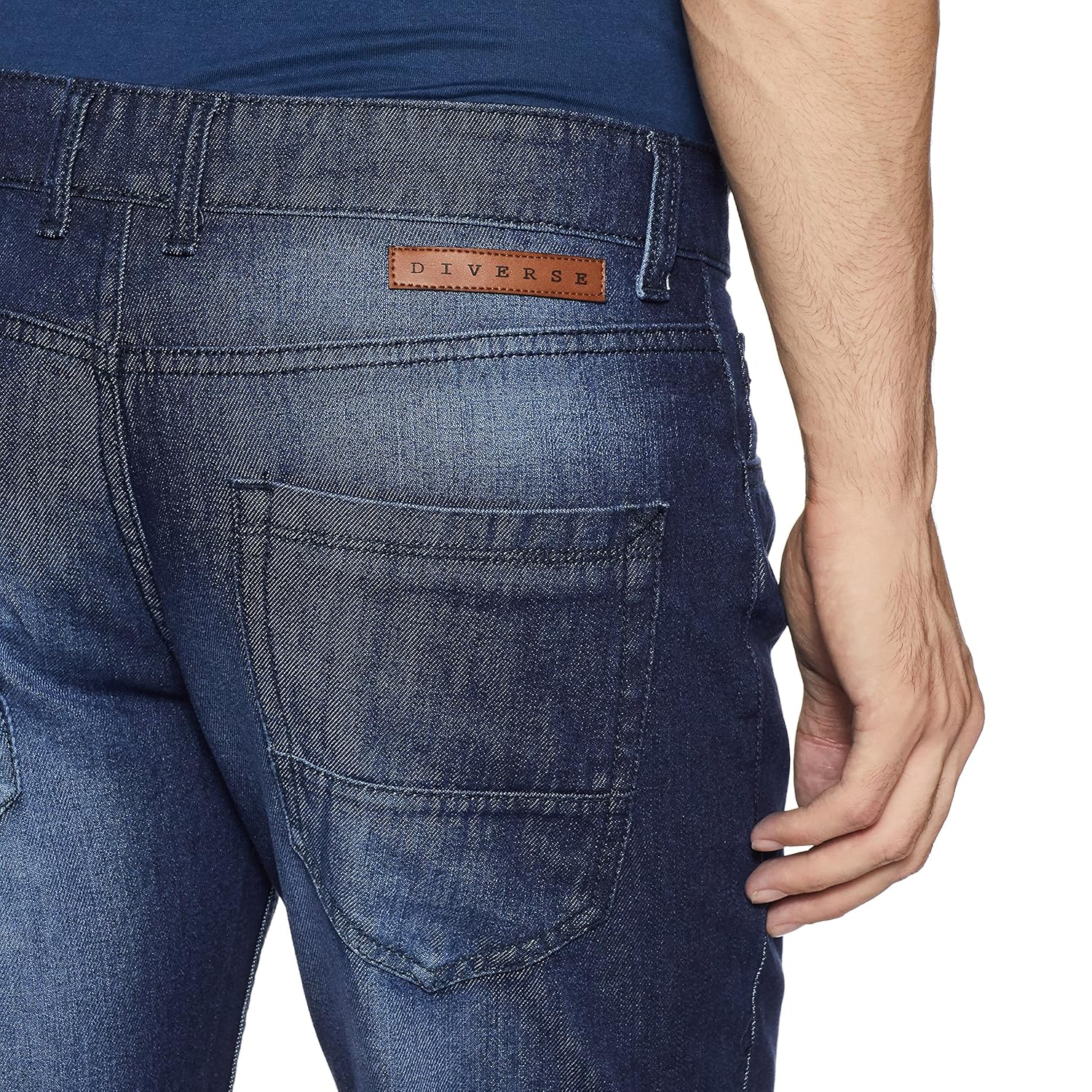 diverse men's straight fit jeans