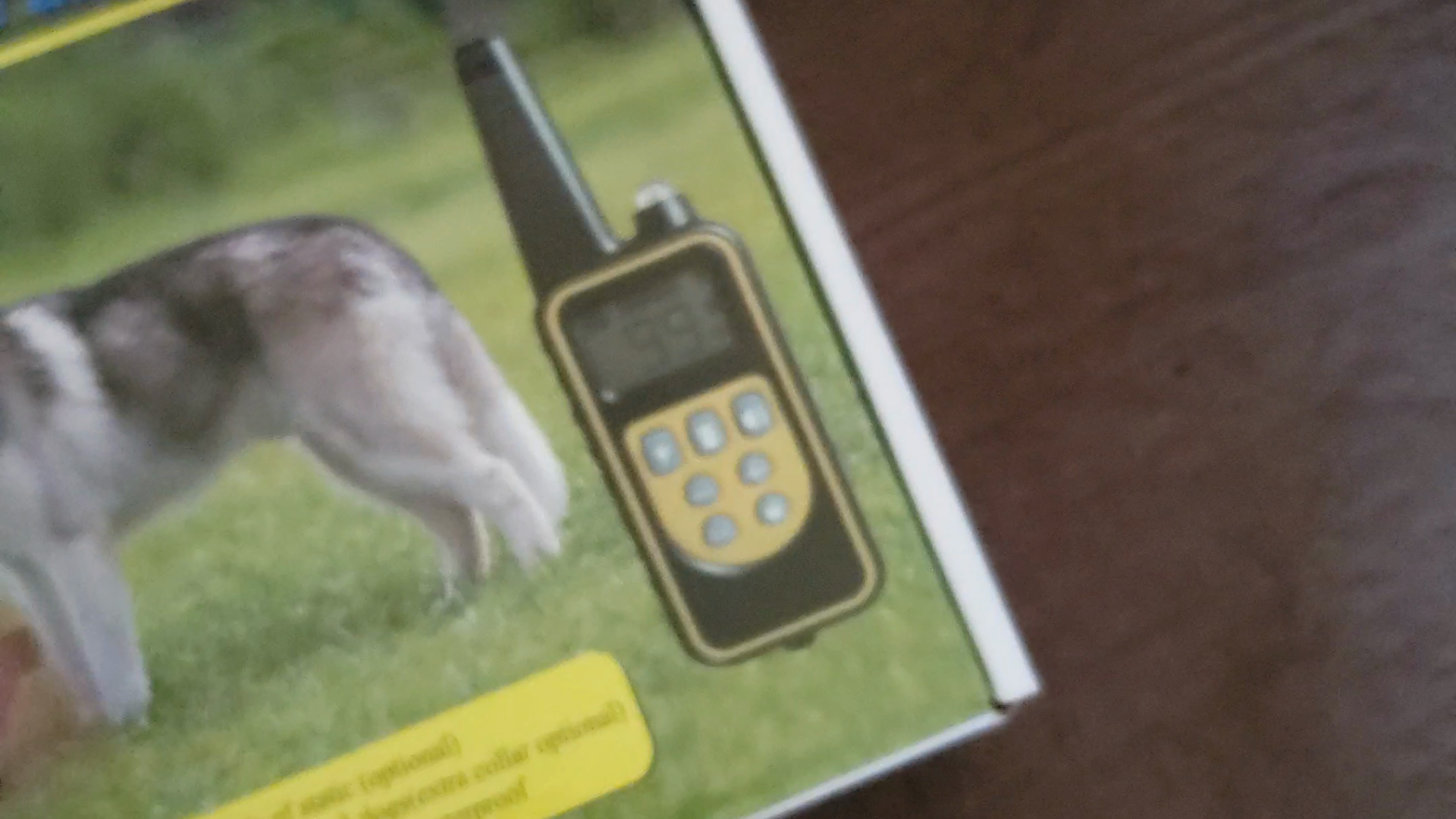 sky dog training collar