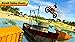 Beach Water Surfer Bike Racing
