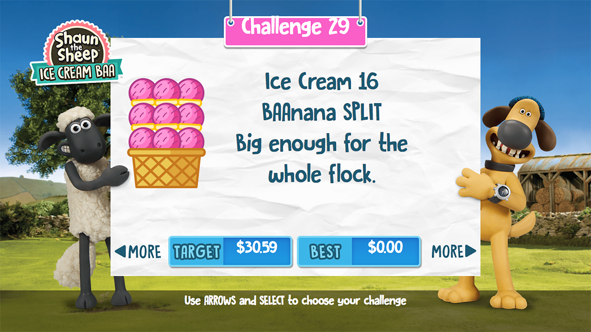 Shaun the Sheep's Ice Cream Baa