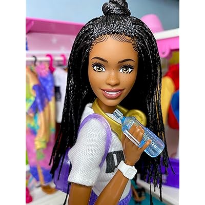 Buy Barbie Big City Big Dreams Barbie Brooklyn Roberts Doll 11 5 In Brunette Braided Hair Wearing Shimmery Top Skirt Accessories Gift For 3 To 7 Year Olds Online In Uzbekistan B08v1nhpxf