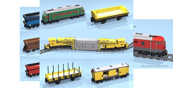 Amazon Com 20ft Container For Standard Trolleys Lego Moc Instructions Lego Train Moc Plans Ebook Chaton E Kindle Store