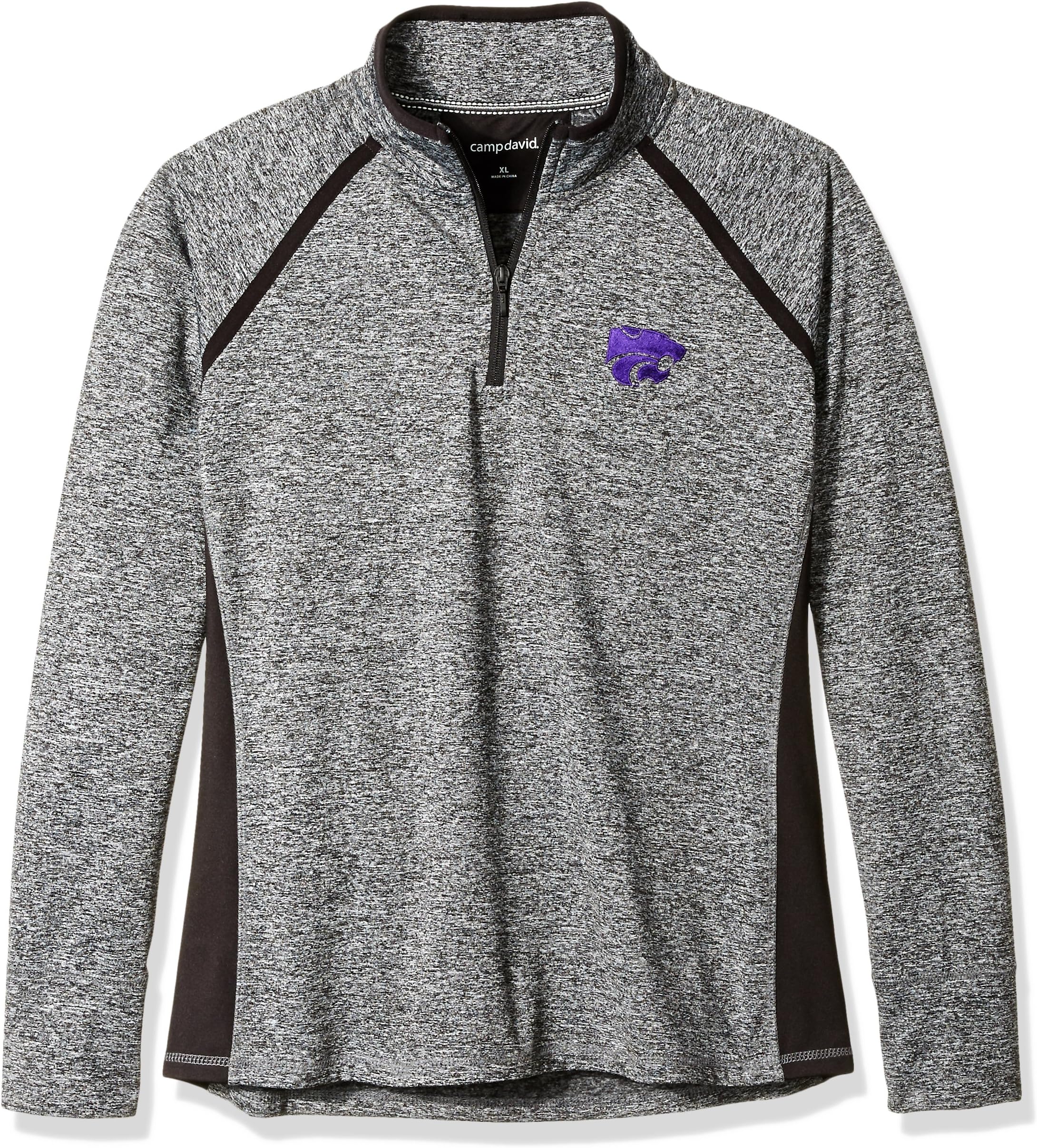 NCAA Finalist Women's Quarter-Zip Pullover Kansas State Wildcats Medium Static