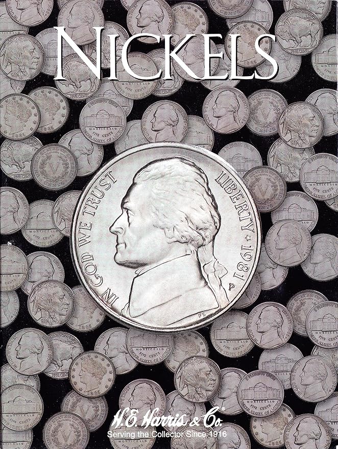 Harris Coin Folder Nickels Plain Folder 8HRS2682 by H