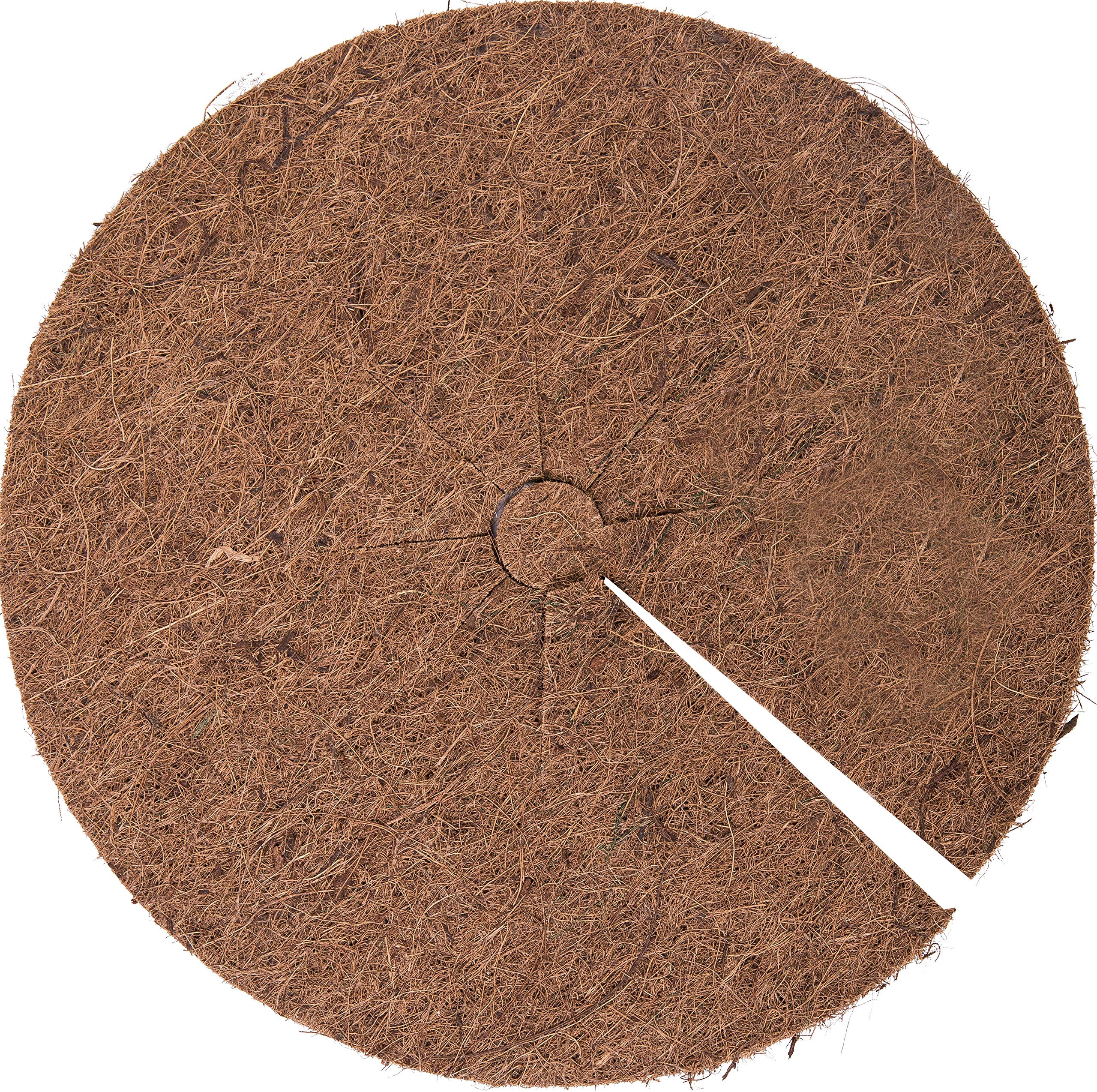 Meister FLOR80278 Coconut Disc Diameter 40 cm – Naturally Insulating – Reusable & 100% Biodegradable – Ideal Frost Protection for Pot Plants/Coconut Mulch Disc/Coconut Mat/Frost Protection