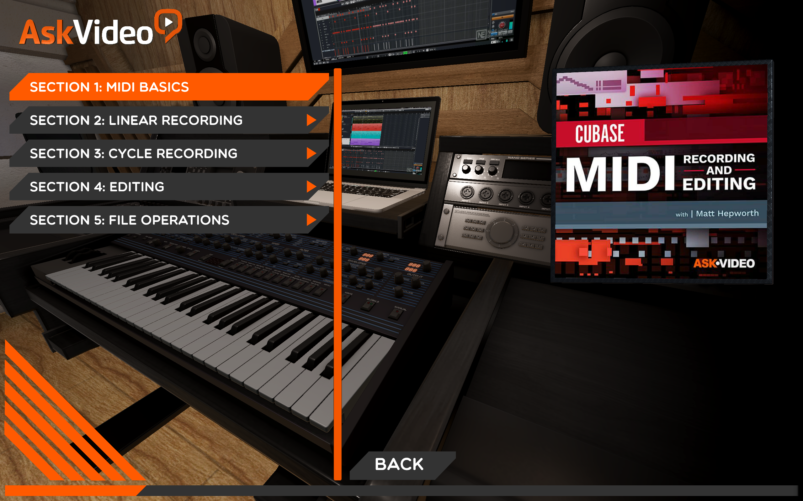 Midi запись. Record midi.