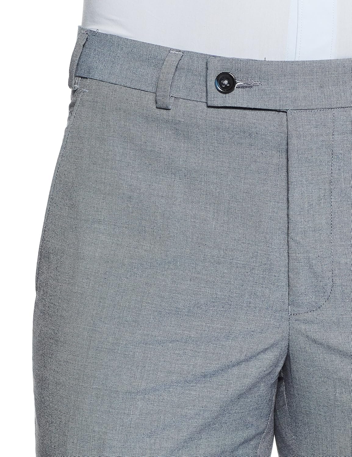 park avenue men's relaxed fit formal trousers