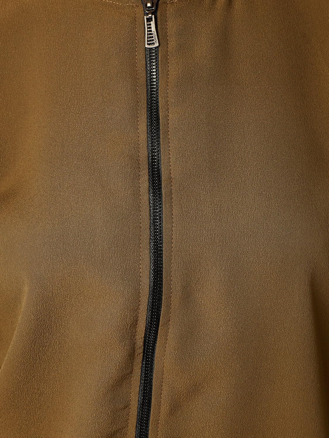 miss chase women's olive green bomber jacket