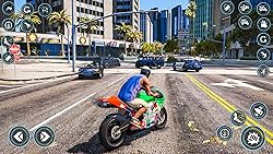 Urban Bike Gangster Simulator Racing Game - Open