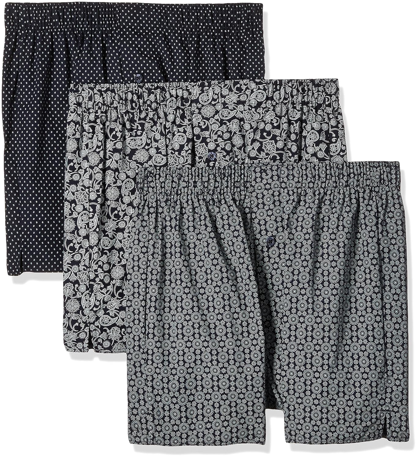 Buy Marks & Spencer Men's Cotton Boxers (Pack of 3) (0000007859717_3666