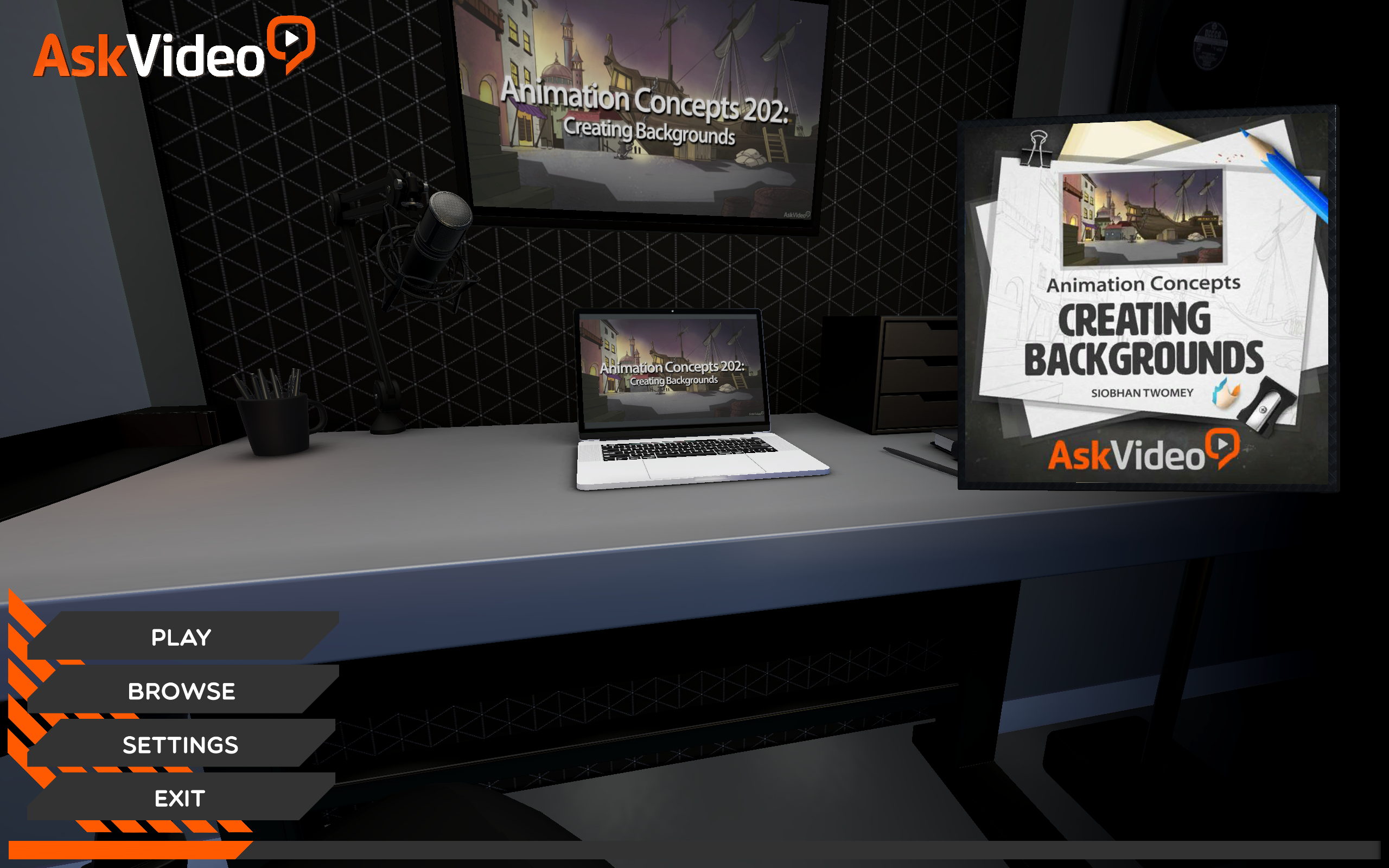 Animation Backgrounds Course by Ask.Video
