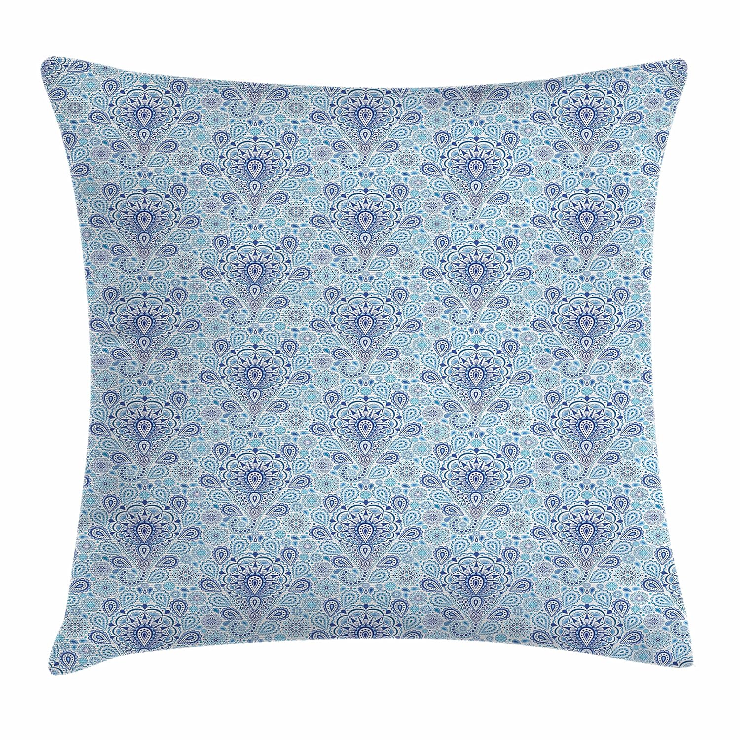 Amazon Com Lunarable Pale Blue Throw Pillow Cushion Cover