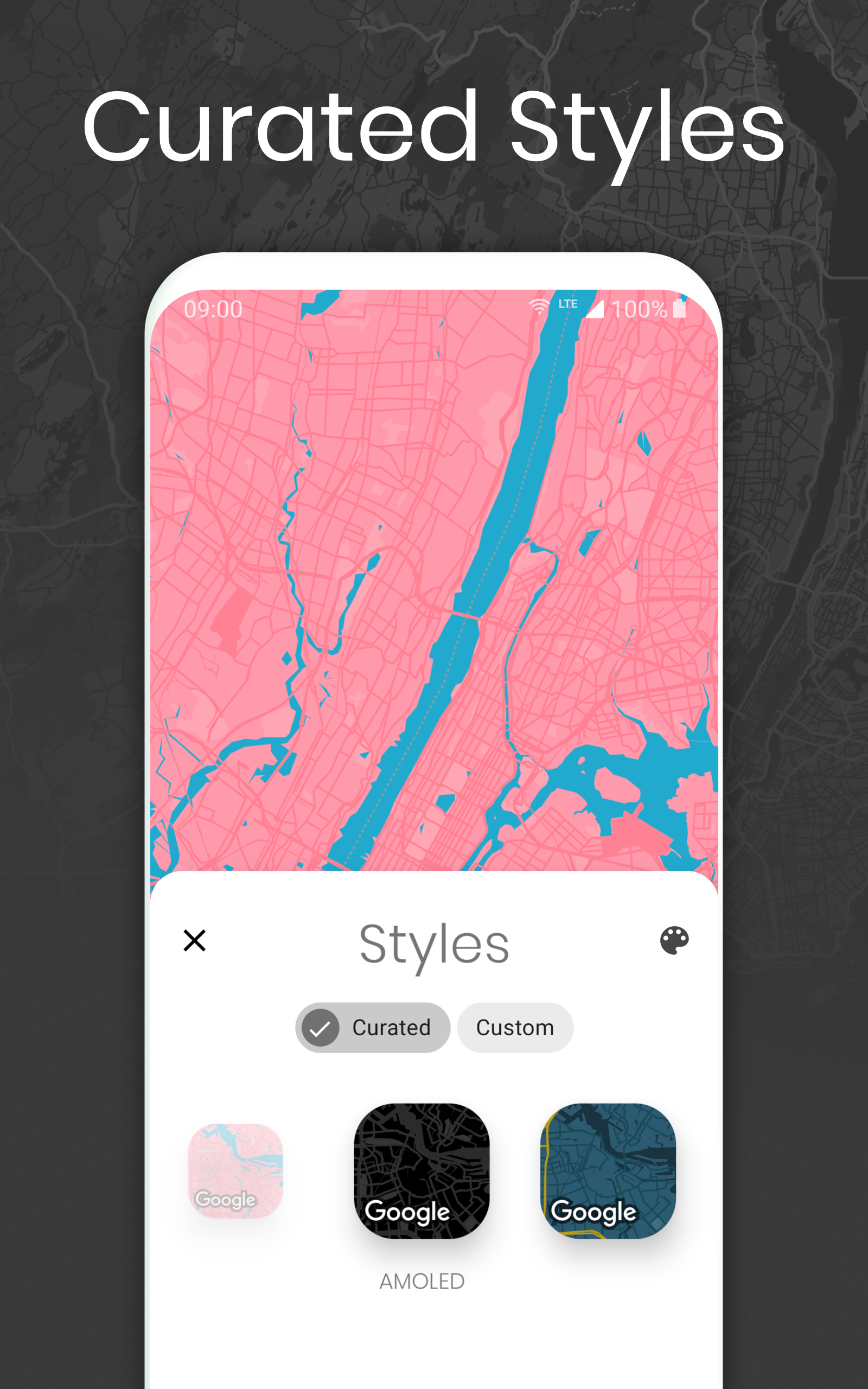 Cartogram - Live Map Wallpapers & Backgrounds