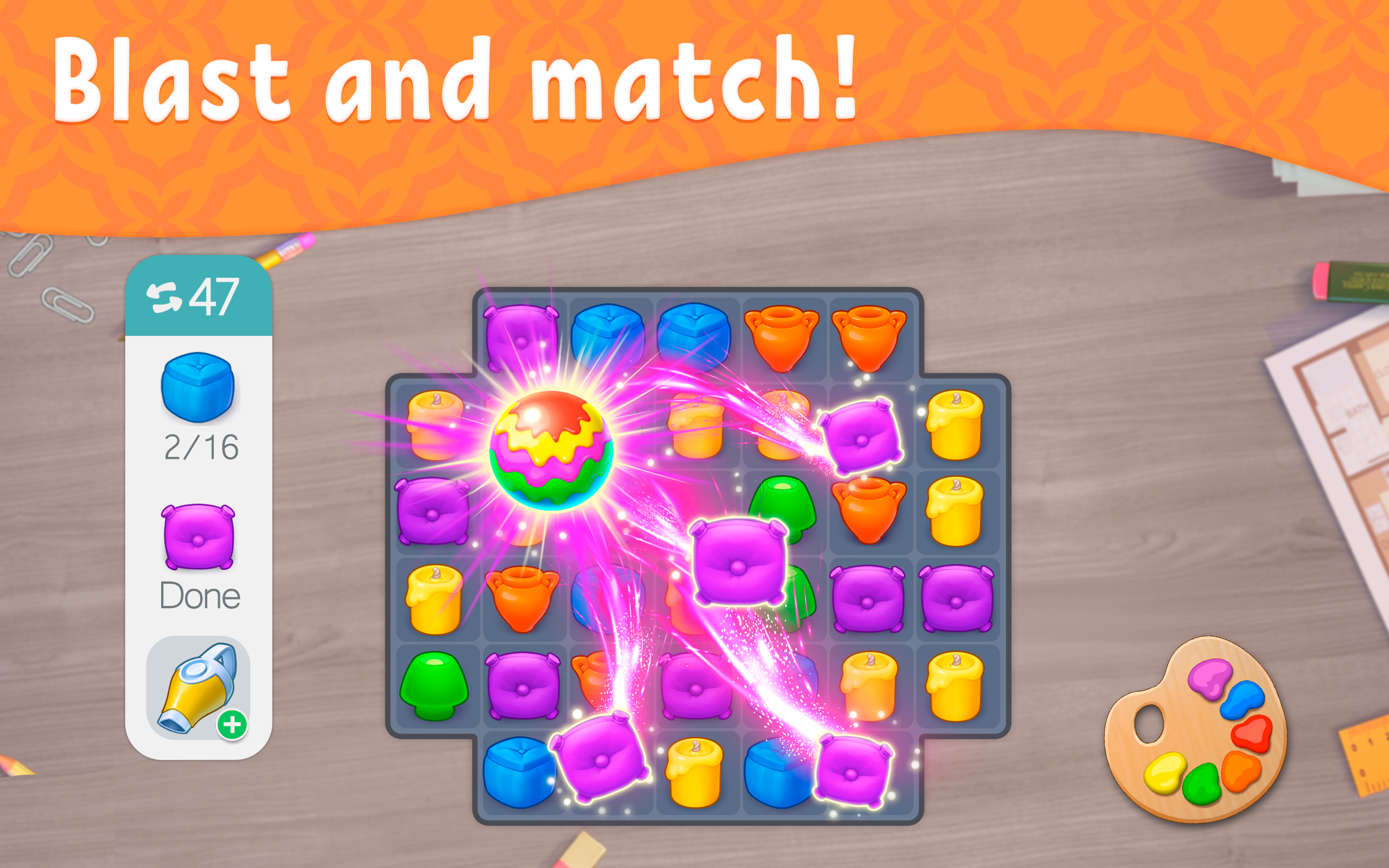 Interior Story Decorate Your Own Dream House Home Designing & Decorating Games With Match 3