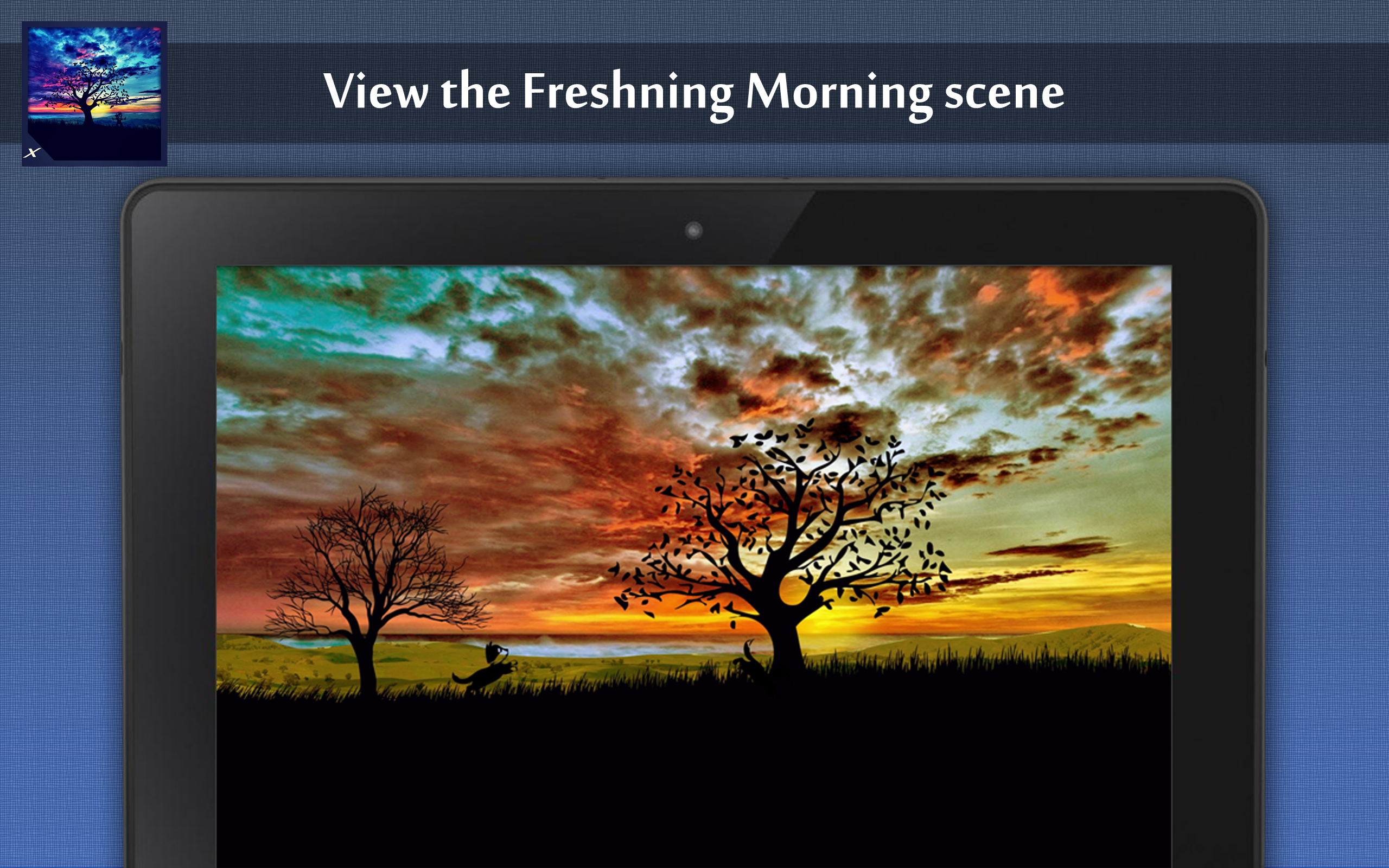 Animated Sun Rise Ambience - A Beautiful Morning Scene - Thumbnail 5
