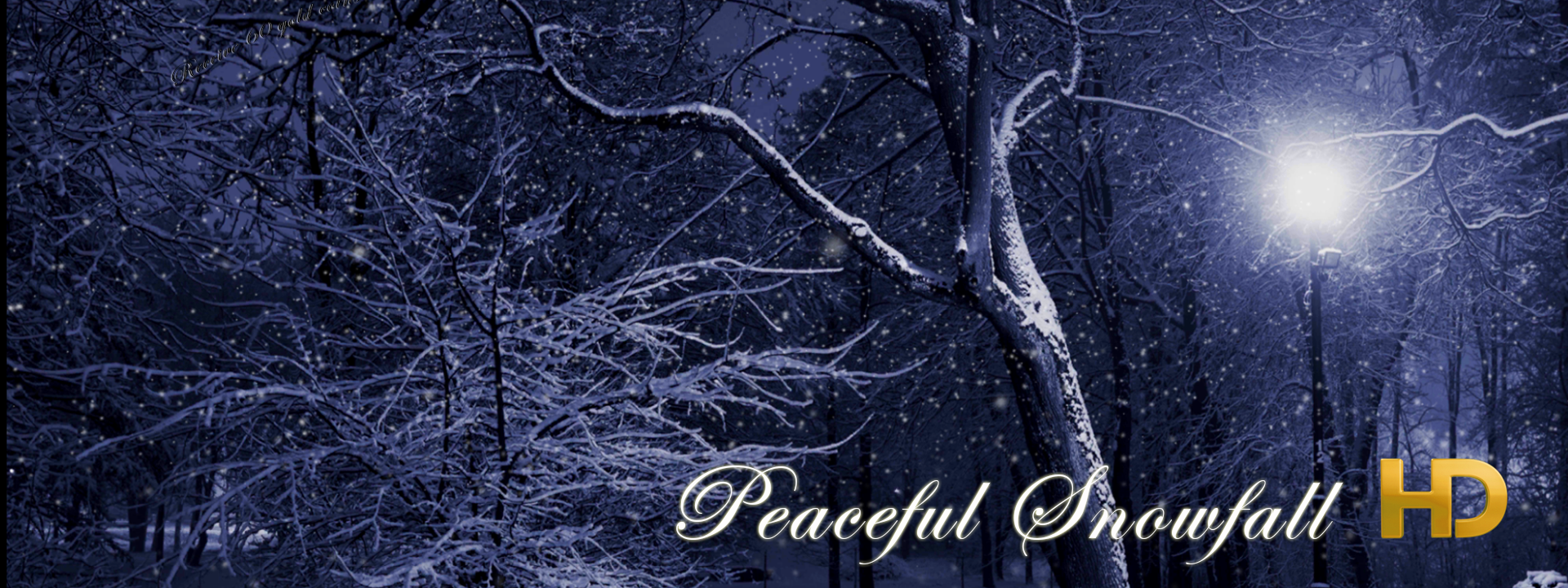 Peaceful Snowfall HD