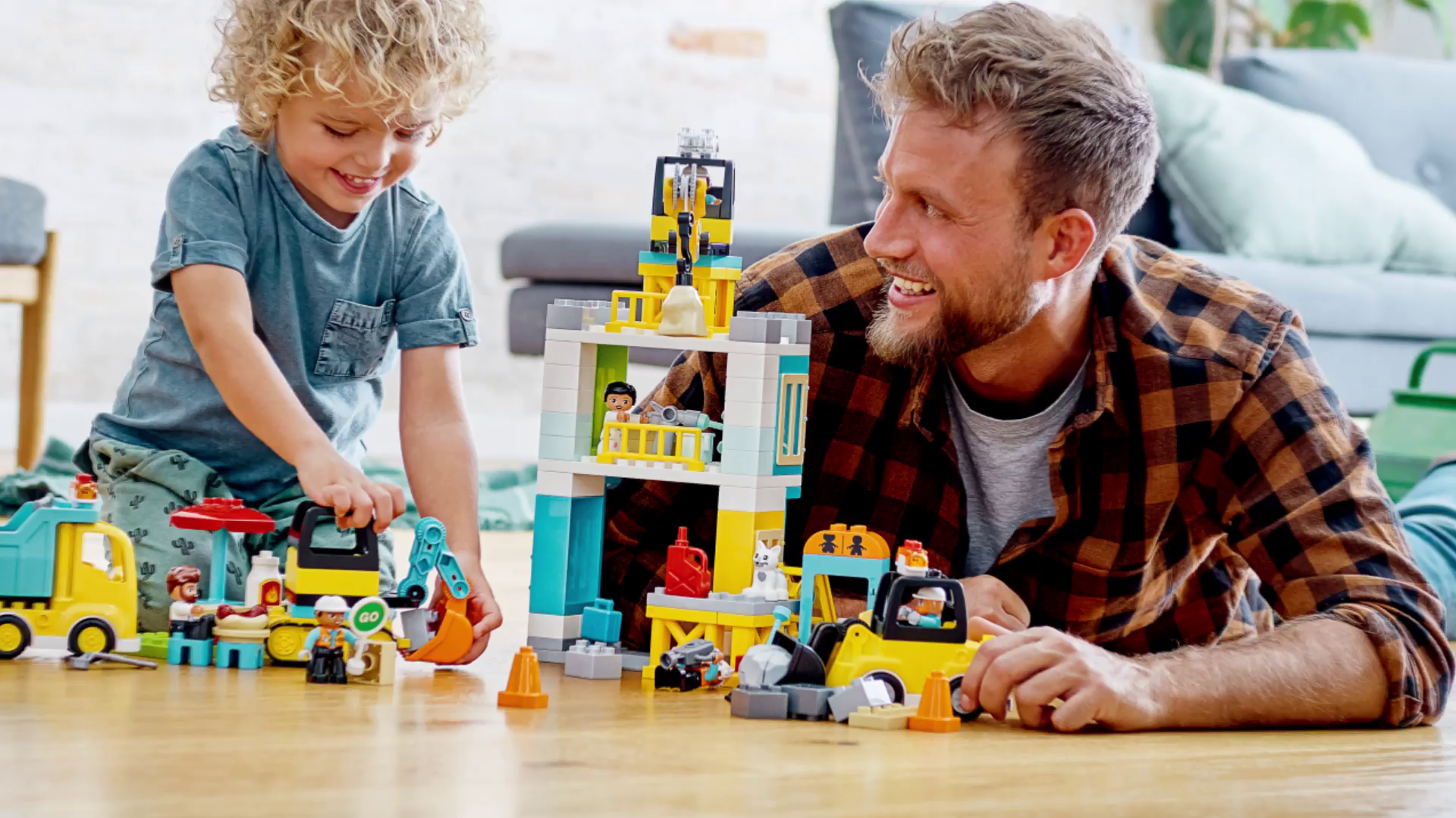 LEGO 10933 DUPLO Town Große Baustelle mit Licht und Ton – Bild 8