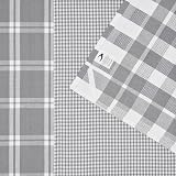 Penguin Home Set of 3 100% Cotton Kitchen Towels Grey White 50x70 cm view 8