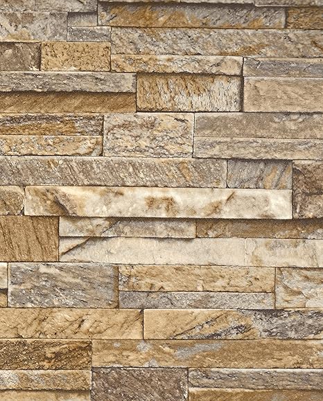 Hornschuch Wandbelag Naturstein Stonewall Sand Steinwand Ceramics Fliesen Tapete Pvc Belag Meterware Neu Amazon De Kuche Haushalt
