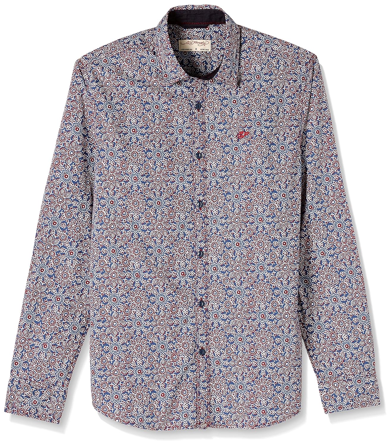 ed hardy men's dress shirt