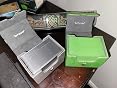 Zoopin Leather Deck Box Metallic Gray For Collectible Cards Mtg
