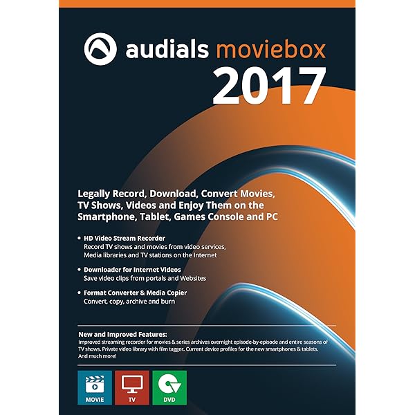 Audials Moviebox 2017 - The Tool for Fans of Online Video Entertainment at a Low Price [Download]