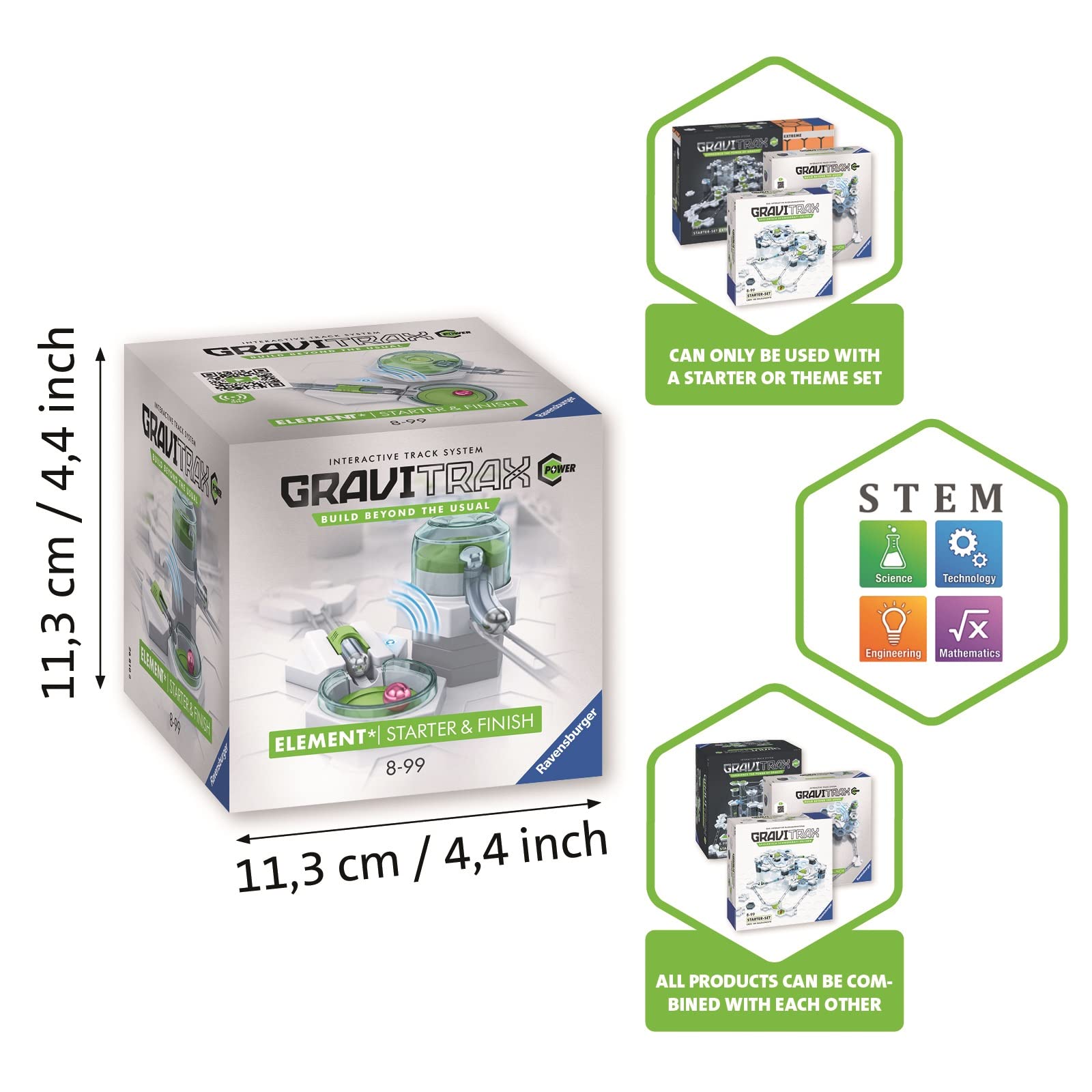 GraviTrax Power Elements: Starter and Finish