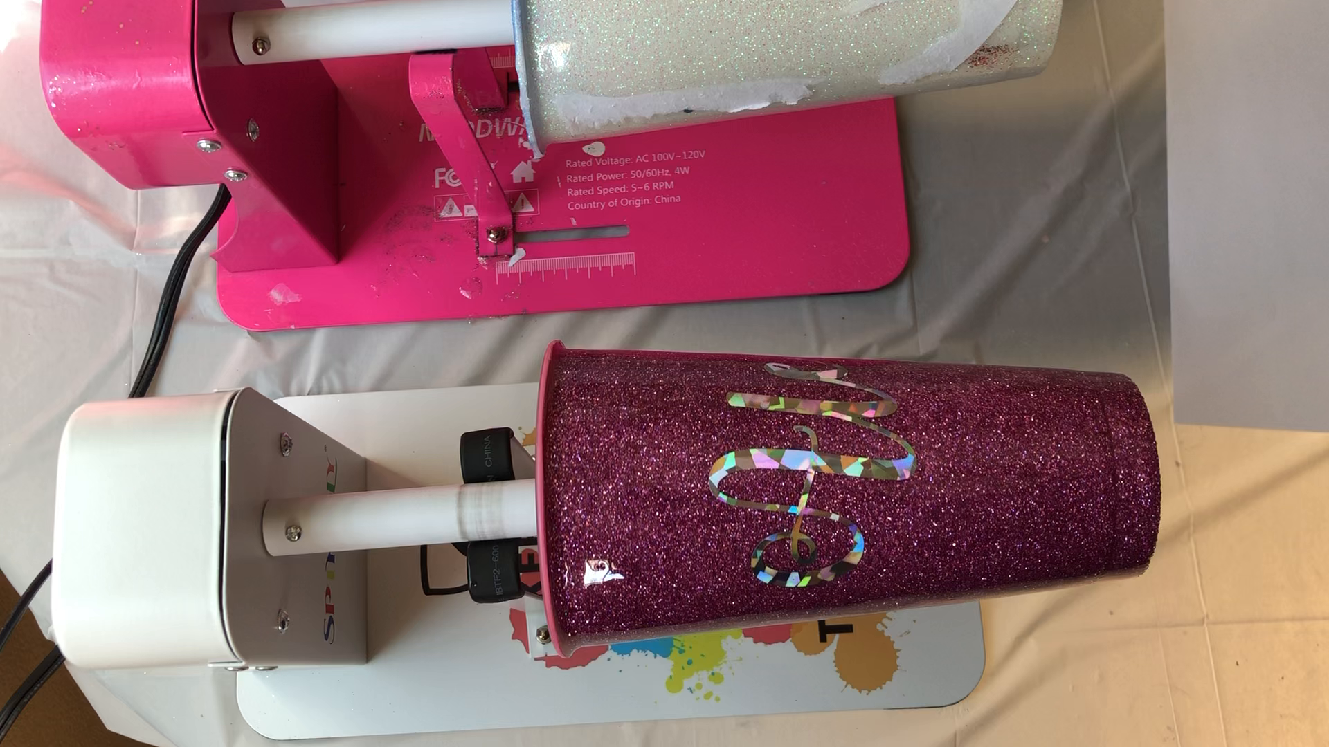 Customer reviews SPINIFLY Cup Turner for Crafts Tumbler