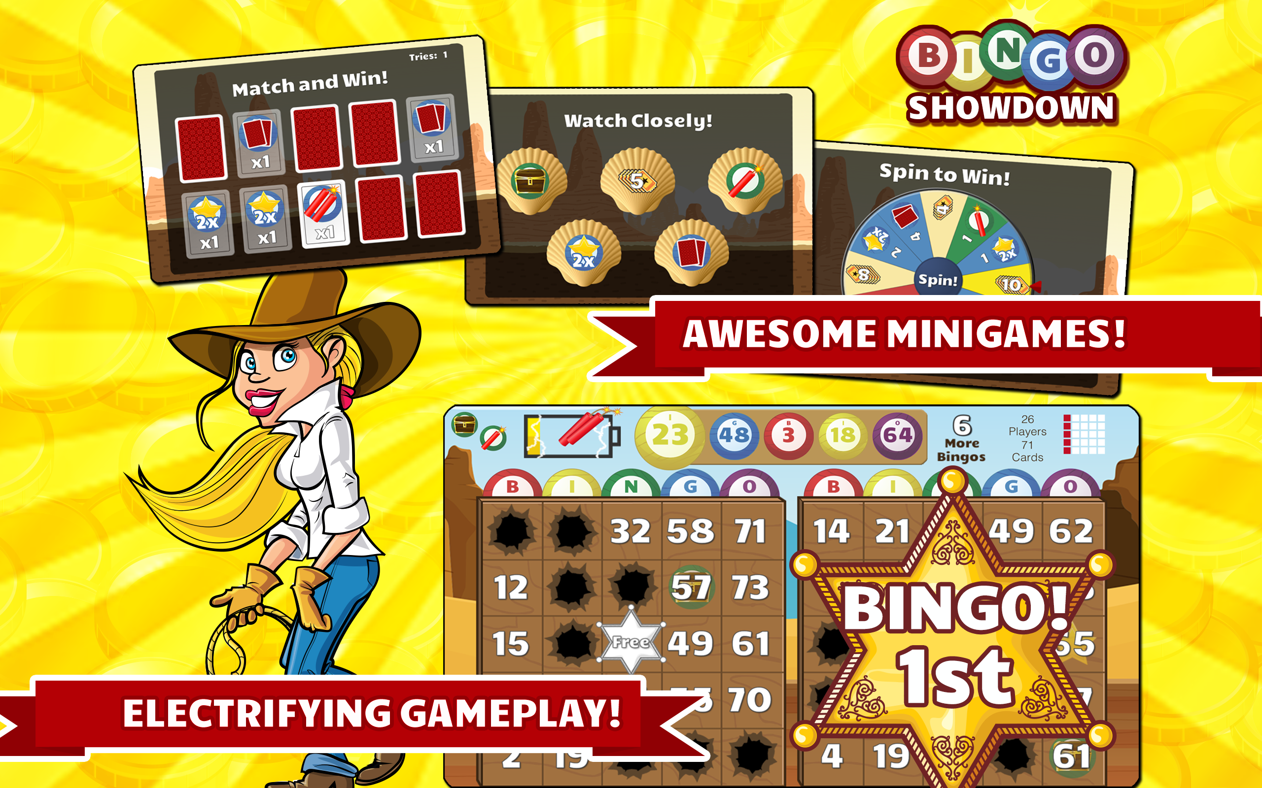 Spicerack media bingo showdown instructions