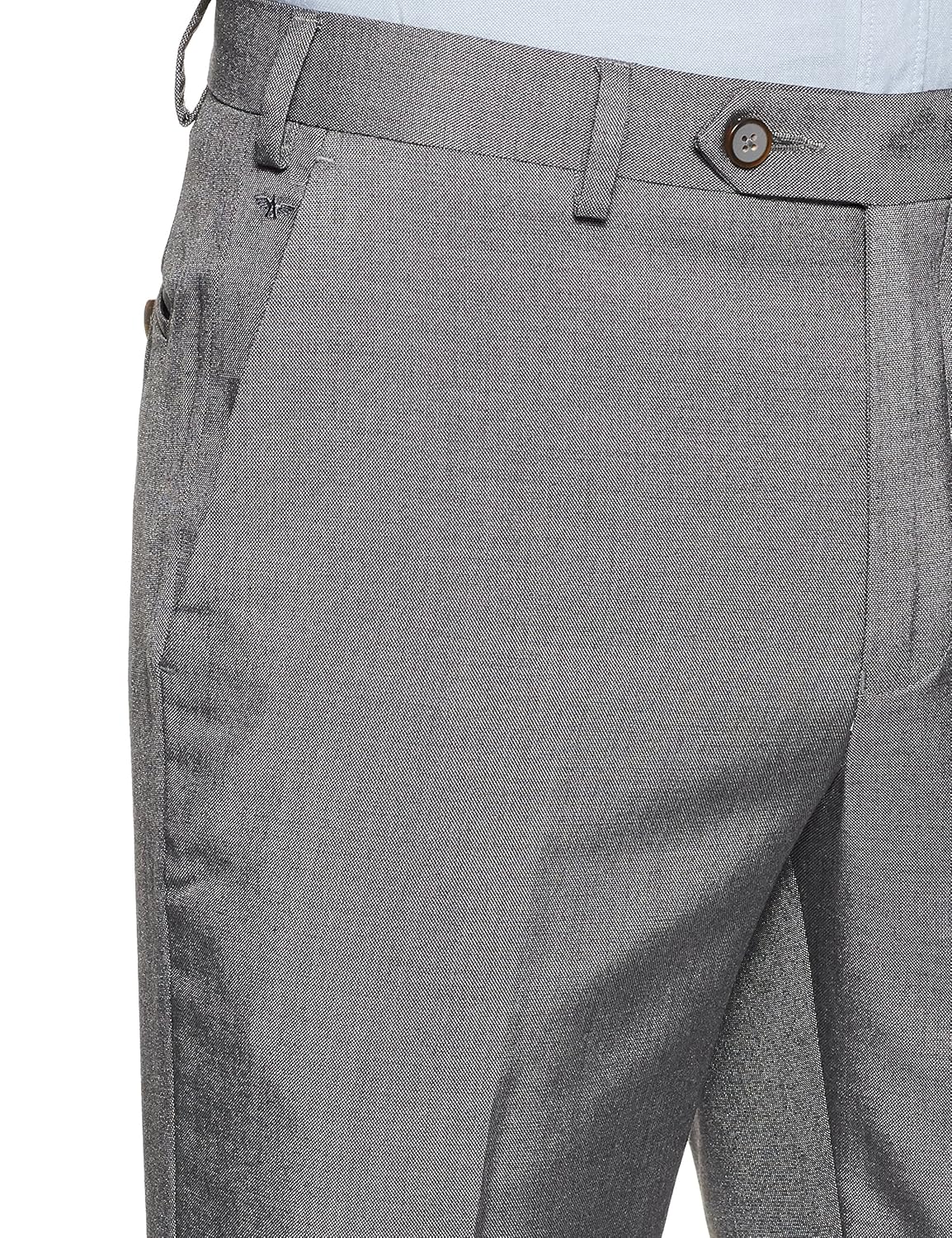 park avenue men's slim fit formal trousers