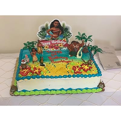 Buy Moana Cake Topper Cupcake Decorations Birthday Party Topper For Children 1 Count Online In Vietnam B07xzdrzyt