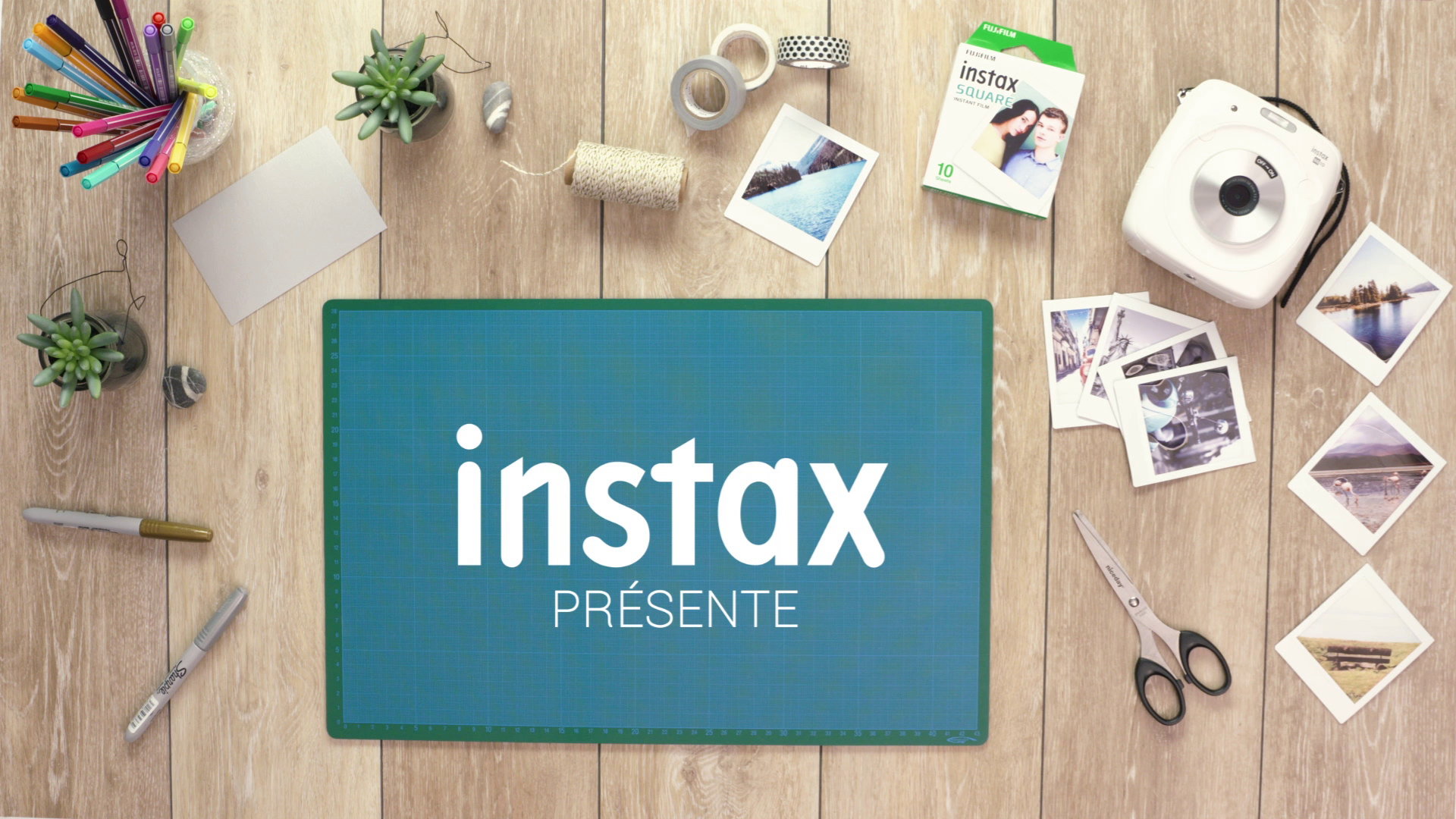 Fujifilm Film pour Appareil Instax Square SQ10 Blanc - Image 5
