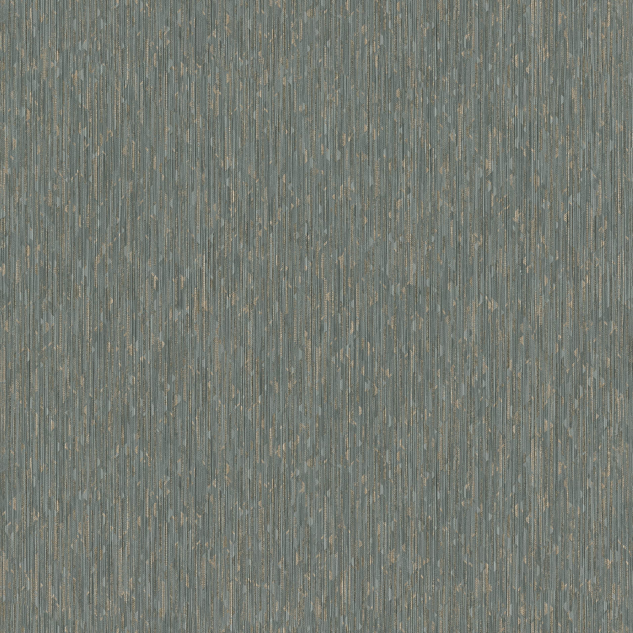 Rasch 844245 Plain Non-Woven Wallpaper in Green with Fine Triangles and Textile Structure from the Perfecto VI Collection - 10.05 m x 0.53 m (L x W)