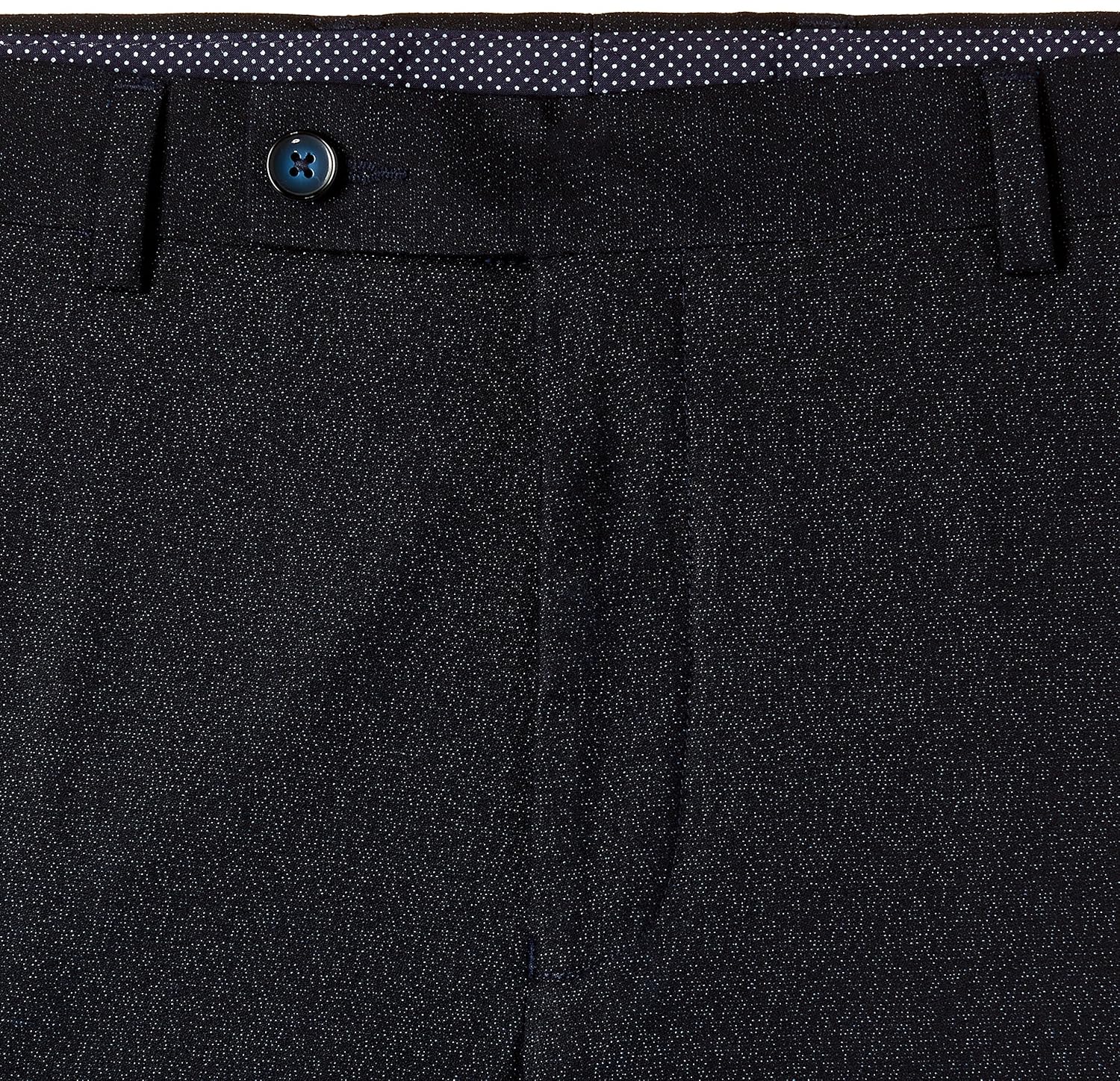 park avenue men's relaxed fit formal trousers