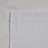 Home Brilliant 160cm Voile Curtains Set of 2 Grey Semi-Sheer 54x63 in view 6