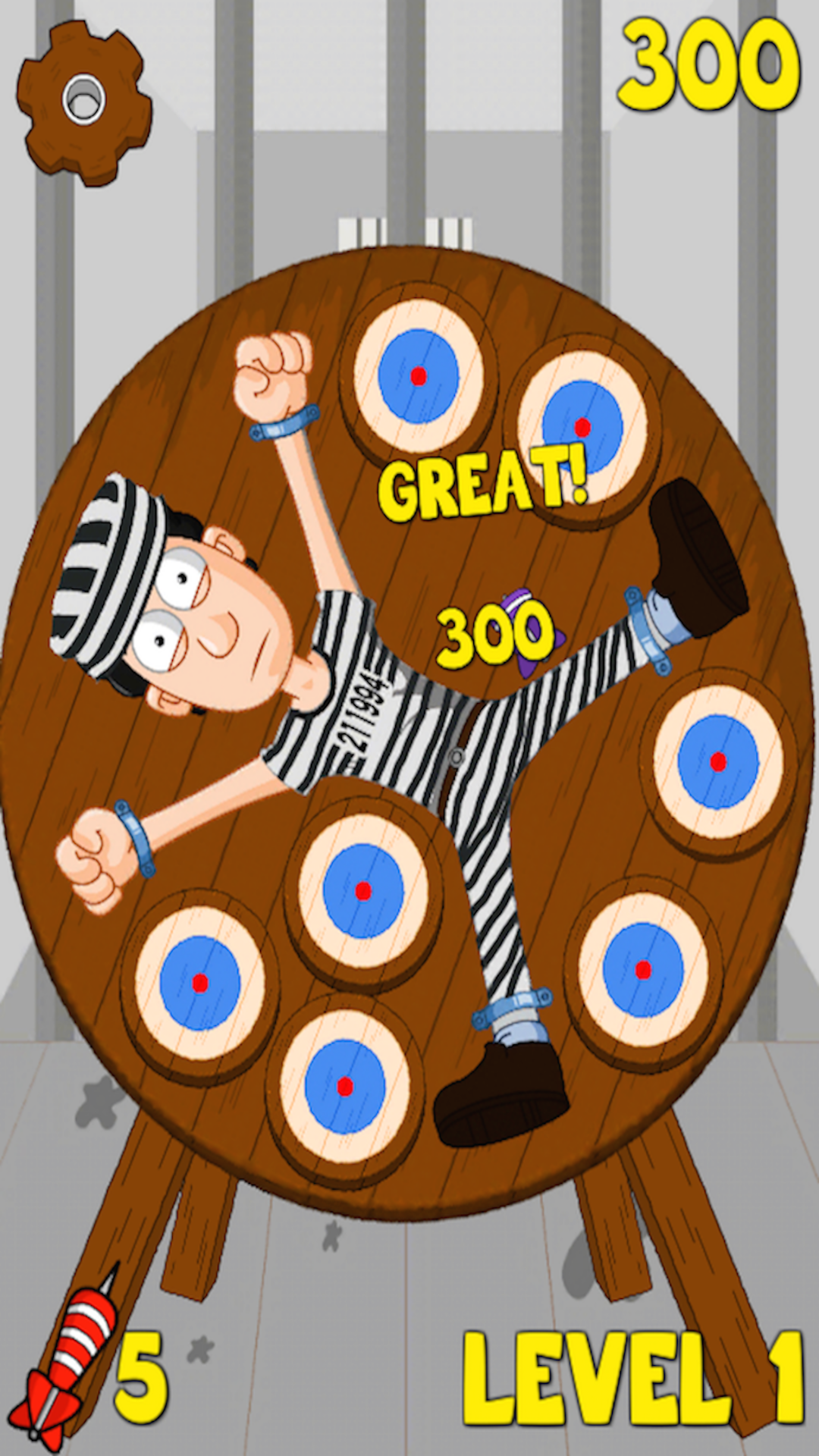 Inmate Dart Wheel fun dart throwing game Amazon.es Apps y Juegos