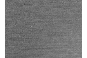 D&D Futon Furniture Real Jean Denim Futon Mattress Covers - Mattress Protector Slipcovers (Black Gray Denim, Full Size)