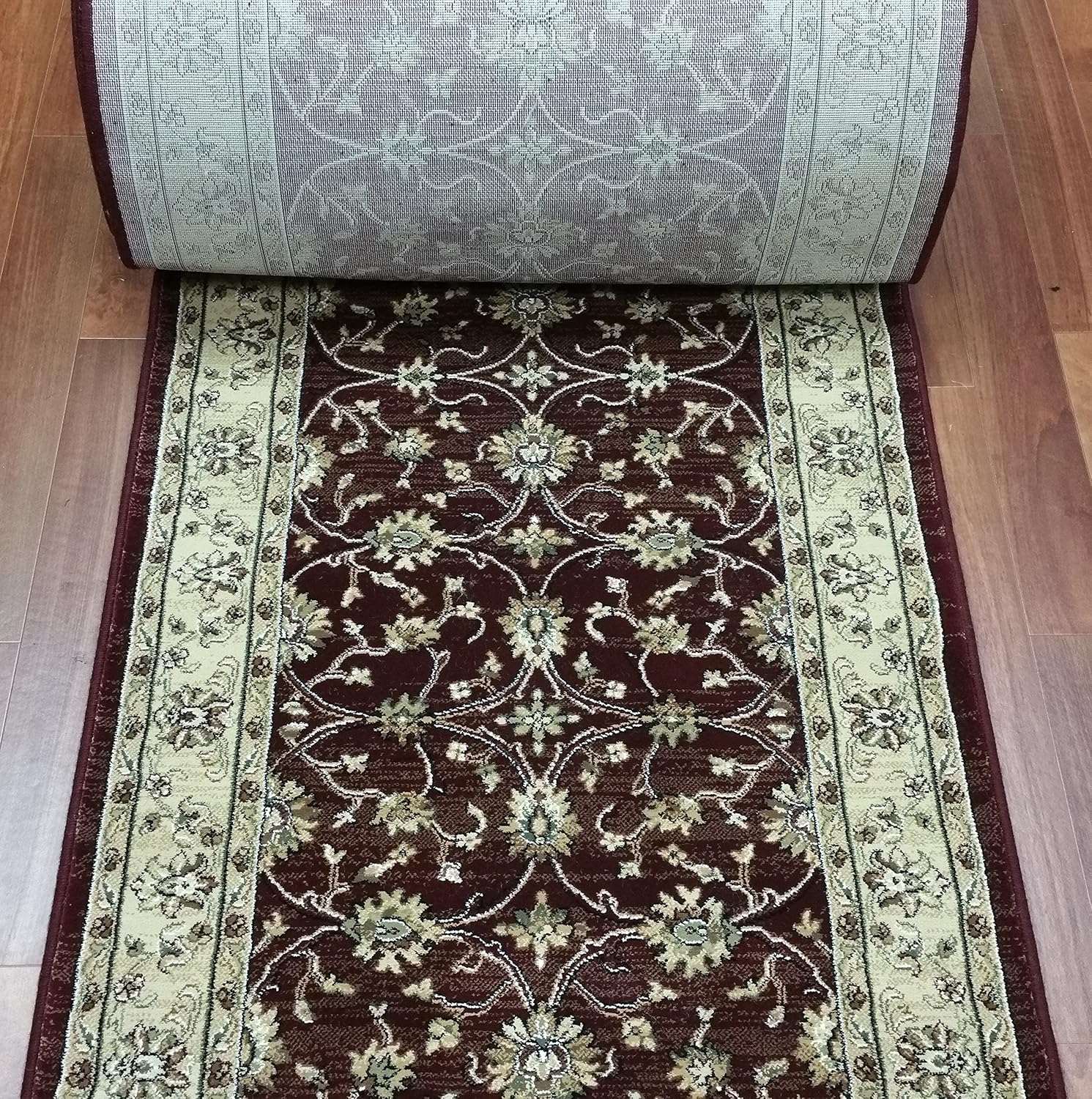 Rug Depot 163841 Couristan Valentina CBE5/B002A Wine Red